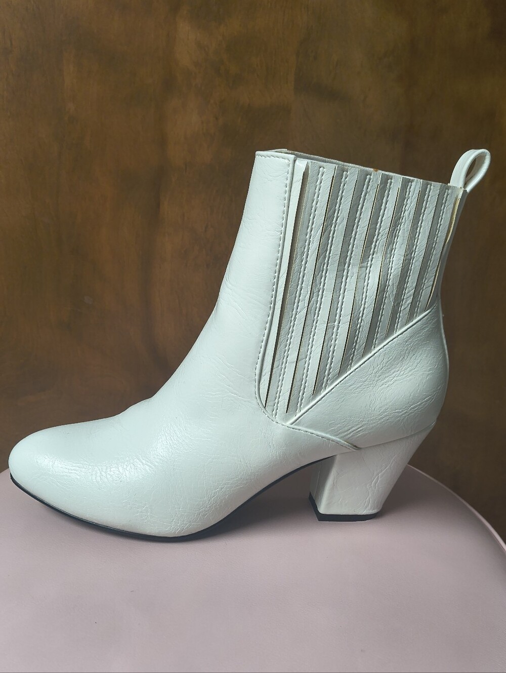 BAIT Footwear White Booties